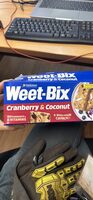 Cranberry & coconut