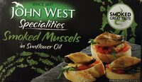 Wood smoked mussels