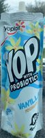 Yop vanilla yoghurt