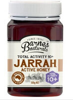 Barnes Naturals Active Jarrah Honey 10+