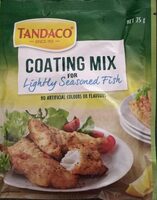 Coating mix for lightly seasoned fish