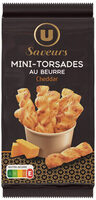 Mini-Torsades au beurre Cheddar