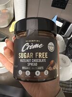 Sugar Free Hazelnut Chocolate Spread Organic Hazelnuts