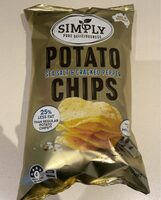 Potato chips -Sea salt & cracked Pepper