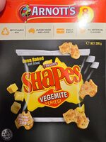Shapes Vegemite & Cheese