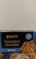 Seeded Crackers - sea salt