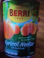 Apricot nectar