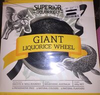Giant liquorice wheel