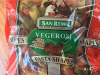 Active Fibre Enriched Vegeroni Pasta Shapes