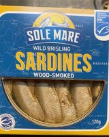 Sardines wood smoked