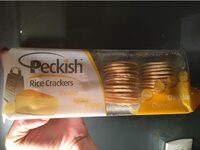 Peckish Thins Rice Cracker Cheddar Cheese
