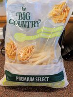 Straight cut fries