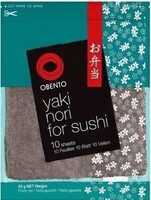 Yaki nori for sushi