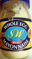 Whole Egg Mayonnaise