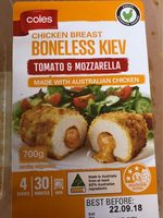 Chicken breast bonelees kiev tomato & mozzarella
