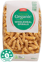 Wholemeal spirals