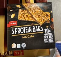 Mocha protein bars