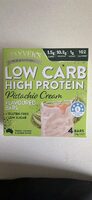 Low Carb High Protein Pistachio Cream Flavoured Bars