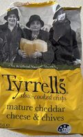 Mature cheddar cheese & chives