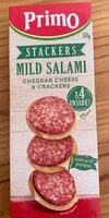 Stackers Mild Salami Cheddar Cheese & Crackers