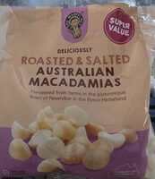 Roasted & Salted Australian Macadamias