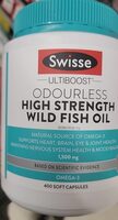 High strength wild fish oil