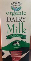 Living Planet Organic Dairy Milk Full Cream 12 1L