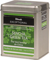 The vert Dilmah Sencha de Chine