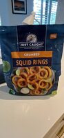 Just Caught Crumbed Squid Rings 800g