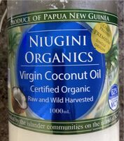 Organic Coconut Oil - Niugini Organics Raw Coconut Oil