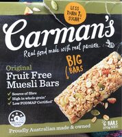 Fruit Free Muesli Bars