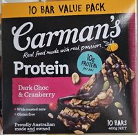 Dark Choc & Cranberry Bar