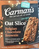Oat Slice Belgian Chocolate Brownie