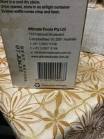 Altimate Waffle Cones Nat 12PK Ffle Cones