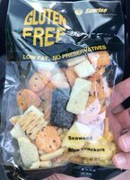 Seaweed rice crackers