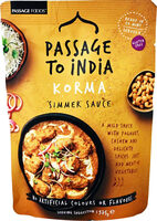 Passage Toindia Korma sauce simmer