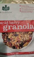 Wild berry granola