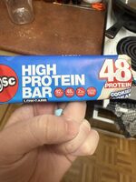 High Protein Bar Cookies & Cream