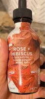 Rose and hibiscus flower extract
