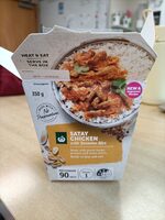 Satay Chicken with Jasmine Rice