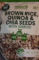 Brown Rice, Quinoa & Chia Seeds With Garlic