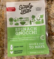 Spinach gnocchi