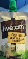 Organic vanilla bean yoghurt