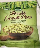 Wasabi green peas