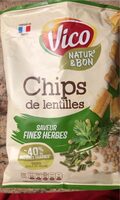 Chips de lentilles