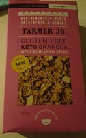 Gluten Free Keto Granola with Cinnamon Spice