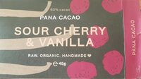 Pana Cacao Cerise Griotte Vanille 45G Pana Cacao