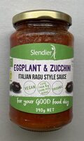 Eggplant & zucchini ragu style sauce