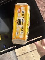 12 Free Range Eggs