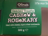 Cashew and rosemary olina's